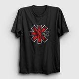 Presmono Siyah Rhcp Red Hot Chili Peppers Unisex T-Shirt