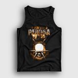 Presmono Siyah Skull Pantera Erkek Atlet