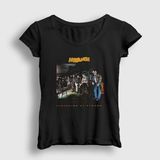 Presmono Siyah Straws Marillion Kadın T-Shirt
