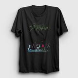 Presmono Siyah Street Stray Kids Kadın T-Shirt