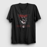 Presmono Siyah Tour Slipknot Kadın T-Shirt