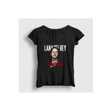 Presmono Siyah Ultraviolence Lana Del Rey Kadın T-shirt