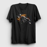 Presmono Siyah Vasto Lorde Anime Bleach Kadın T-Shirt