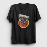 Presmono Siyah Vengeance Judas Priest Kadın T-Shirt