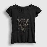 Presmono Siyah Venom Bullet For My Valentine Kadın T-Shirt