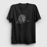 Presmono Siyah Words Nirvana Kurt Cobain Kadın T-Shirt
