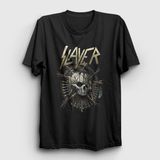 Presmono Skull Slayer Siyah Unisex T-Shirt