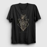 Presmono Skulls In Flames Kadın T-shirt