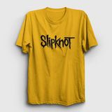 Presmono Slipknot Sarı Unisex T-Shirt