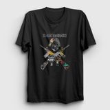 Presmono Soldier V2 Iron Maiden Siyah Unisex T-shirt