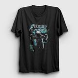 Presmono Space Avenged Sevenfold Siyah Unisex T-Shirt