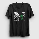 Presmono Spiral Marilyn Manson Siyah Unisex T-Shirt