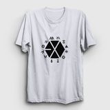 Presmono Symbols Logo Exo Kırmızı Unisex T-shirt