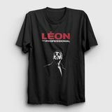 Presmono The Professional Film Leon Siyah Unisex T-shirt
