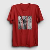 Presmono Three Xxxtentacion Kırmızı Unisex T-shirt