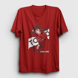 Presmono Tokyo La Casa De Papel Kırmızı Unisex T-shirt