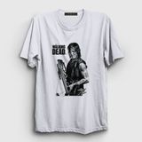 Presmono Unisex Beyaz Daryl Dixon The Walking Dead T-Shirt - 2XL