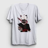 Presmono Unisex Beyaz Hand Anime Tokyo Ghoul T-Shirt - 2XL