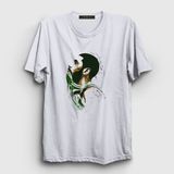 Presmono Unisex Beyaz Kyrie Irving Basketbol T-Shirt - 4XL