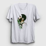Presmono Unisex Beyaz Kyrie Irving Basketbol T-Shirt - 4XL