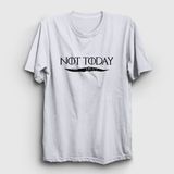 Presmono Unisex Beyaz Not Today Game Of Thrones T-Shirt - XL