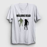 Presmono Unisex Beyaz Zombies V2 The Walking Dead T-Shirt - XS