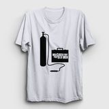 Presmono Unisex Cgun Film No Country For Old Men Beyaz T-Shirt