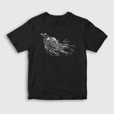 Presmono Unisex Çocuk Cape Anime Berserk Siyah T-Shirt