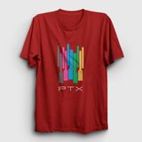 Presmono Unisex Colors Pentatonix Mor T-Shirt