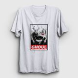 Presmono Unisex Ghoul Anime Tokyo Ghoul Beyaz T-Shirt
