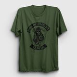 Presmono Unisex Haki Izmir Sons Of Anarchy T-Shirt - 5XL