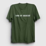 Presmono Unisex Haki Sons Of Anarchy T-Shirt - 5XL