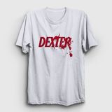Presmono Unisex Logo Dexter Beyaz T-Shirt