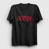 Presmono Unisex Logo Dexter Siyah T-Shirt