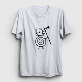 Presmono Unisex Logo Heilung Beyaz T-Shirt