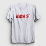 Presmono Unisex Logo The Blacklist Beyaz T-Shirt