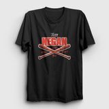 Presmono Unisex Siyah Negan The Walking Dead T-Shirt - 5XL