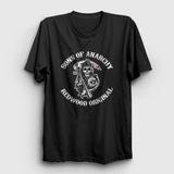 Presmono Unisex Siyah Redwood Sons Of Anarchy T-Shirt - 5XL