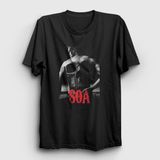 Presmono Unisex Siyah Soa Sons Of Anarchy T-Shirt - L