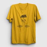 Presmono Unisex Snap Arctic Monkeys Gri T-shirt