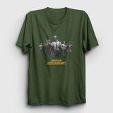 Presmono Unisex Team Pubg Beyaz T-Shirt