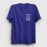 Presmono Unisex Wish Astroworld Travis Scott Mor T-shirt