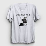 Presmono Vulture Westworld Beyaz Unisex T-shirt