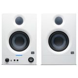 PreSonus Eris 3.5BT Gen 2 inç Beyaz, Bluetooth'lu Stüdyo Monitör Hoparlörleri, Çift, 3,5 inç, 2 Yönlü, Multimedya için Güçlendirilmiş Masaüstü Hoparlörler, Oyun, Stüdyo Kalitesinde Müzik Prodüksiyonu