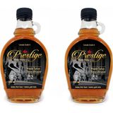 Prestige Akçaağaç Maple Şurubu 2 x 250 ml (330 Gr) – En Yüksek Kalite - Amber Canada Grade A Maple Syrup