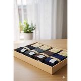 Prestige Bambu Erkek Mevsimlik Soket Çorap 40-44 Asorti 12'li Kutu (5 Siyah, 3 Lacivert, 2 Füme, 2 Kahve) - 40 - 44