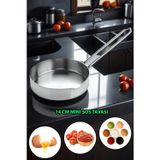 Prestij 14 cm Paslanmaz Çelik Çok Amaçlı Mini Tava
