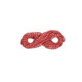 Prestij Boncuk BOHEM TAKI KORDON İPİ KIRMIZI 6 mm 1 metre
