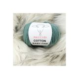 Prestij Boncuk Ekonomik Cotton Amigurumi ve Punch İpi 50 Gram Zümrüt Yeşil