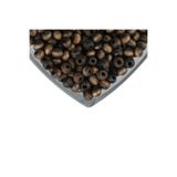 Prestij Boncuk Kahverengi Ahşap Boncuk 10 mm Paket 100 Gr